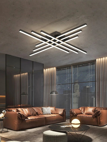 Ceiling light simple modern bedroom  atmosphere duplex villa hall Nordic lamps minimalist living room lamp room ceiling lights