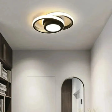 Modern Ceiling Light Round Square Interchangeable Minimalist Changeable Lighting for Living Room Kitchen Bedroom Hallway