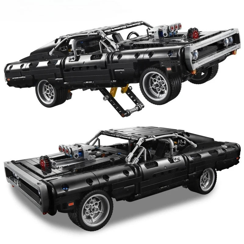 New 1077PCS Mechanical Building Blocks 42111 Racing Series DIY Educational Toy Set for Kids Teens Birthday Gifts Creative Model