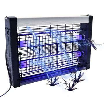 20W/30W/40W High-Power Mosquito Killer Lamp Commercial Electric Bug Zapper for Large Areas UV Insect Trap for Outdoor Indoor Use
