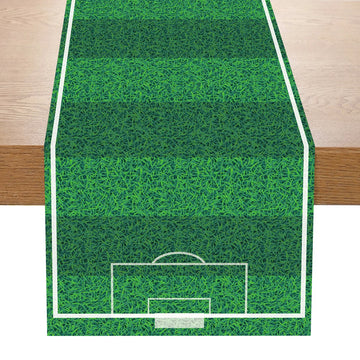 1pc Football Party Table Runner Soccer Birthday Decoration Soccer Theme Tablecloth Soccer Birthday Party Baby Shower Decor