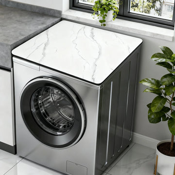 Square washing machine mat non-slip storage mat washbasin absorbent mat simple diatomaceous earth mat