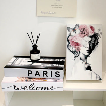 New Fashion Luxury Fake Books for Decoration Simulation Book Storage Box Coffee Table Books Villa Hotle Home Decor Shooting Prop