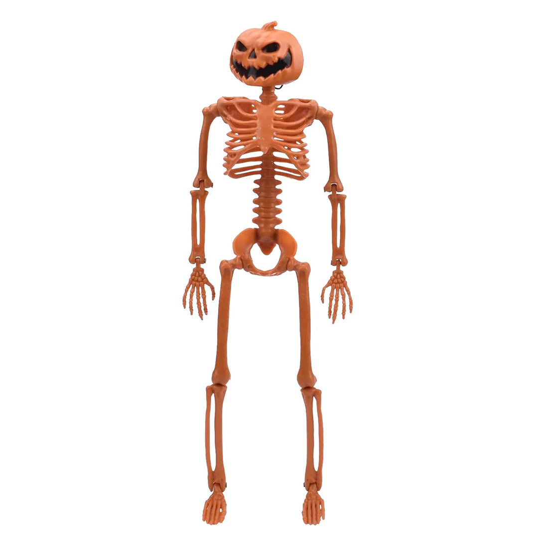 Halloween Person Size Skeleton  Hanging Props Poseable Movable Fake Human Skull Bones Haunted House Party Decoration