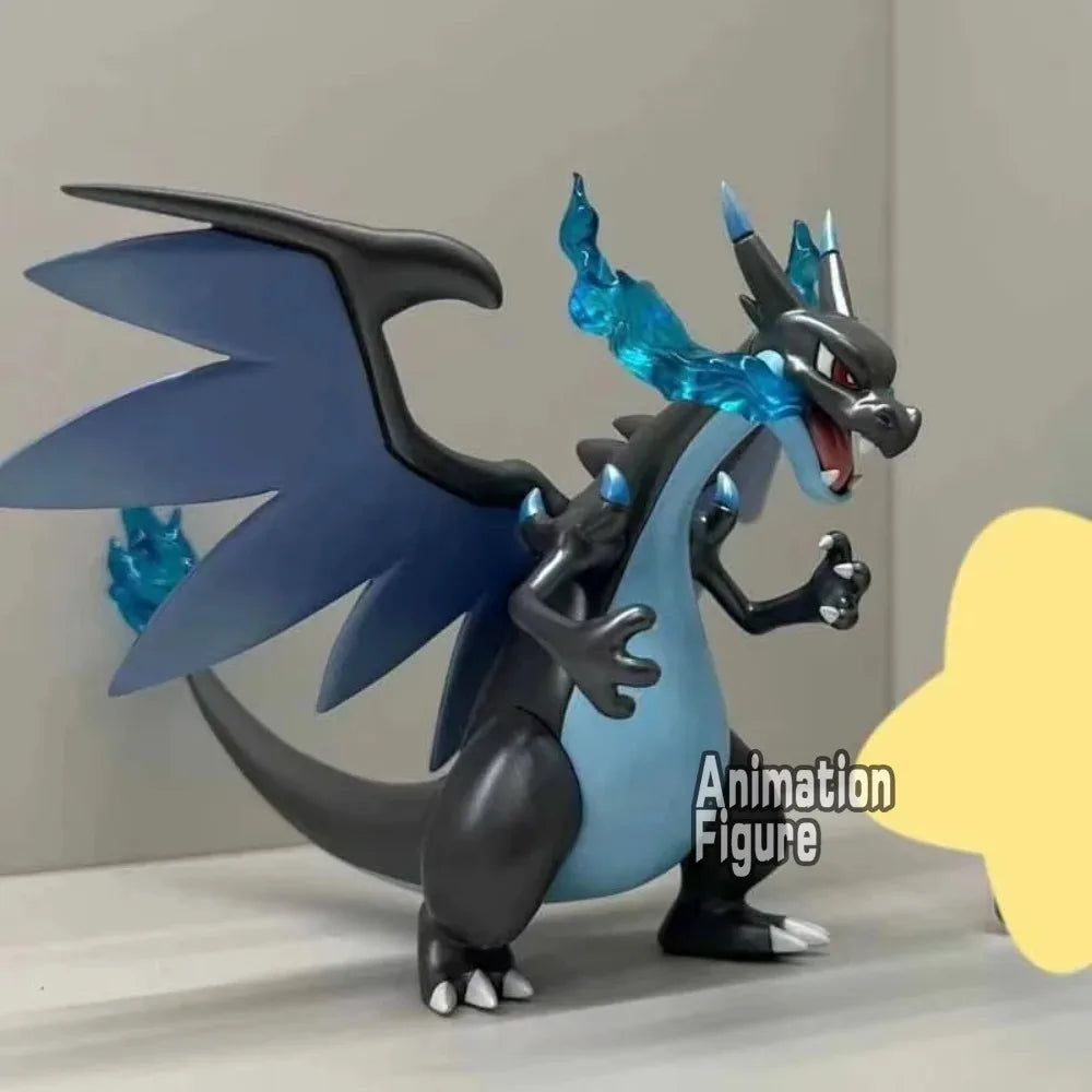 Pokemon Figure 10cm Dragonite Figure Pet Animal Genie Spitfire Charizard mega X Figurine Pvc Model Room Decora Toys Christmas Fo