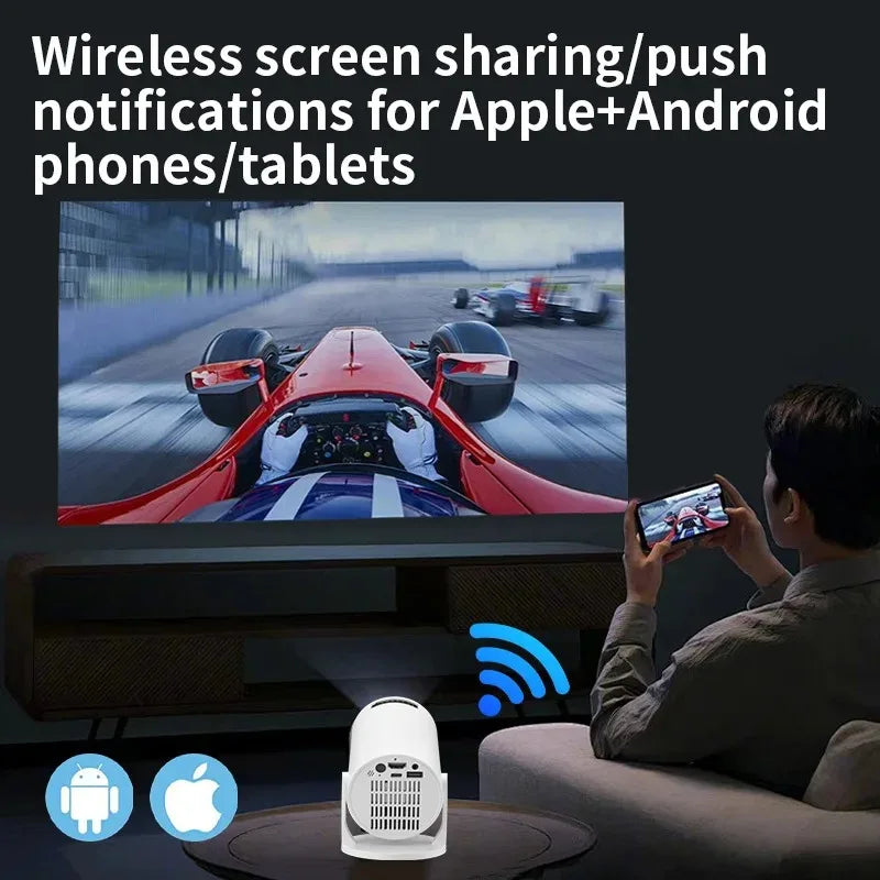 Projector m5 Pro 4K Android 11 Dual Wifi6 290ANSI Allwinner H713 BT5.0 1080P 1280*720P Home Cinema Outdoor Projetor