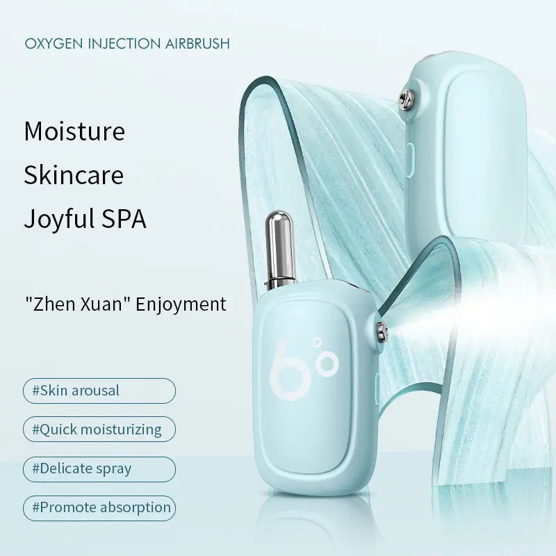 Handheld Water Sprayer With Nano-Atomizing Facial Care Device - Promotes Skin Rejuvenation And Hydration Of The Face