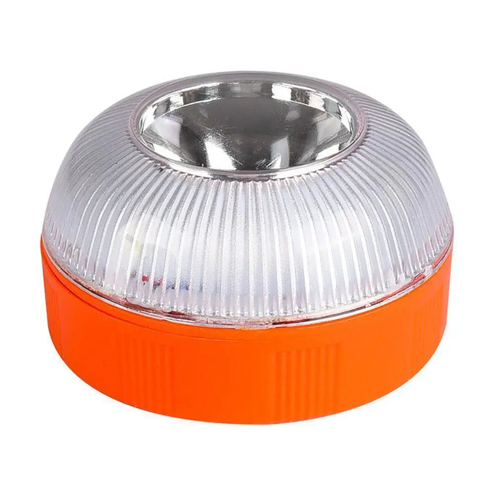 Magnetic Emergency Beacon Light for Cars - Strobe Flashing Warning Lamp, Vehicle Safety Signal Light (Battery Not Included, V16