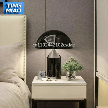 Modern Mushroom LED Table Lamp Nordic Design Eye Protection Light for Living Room Bedroom Study High-end Home Decor