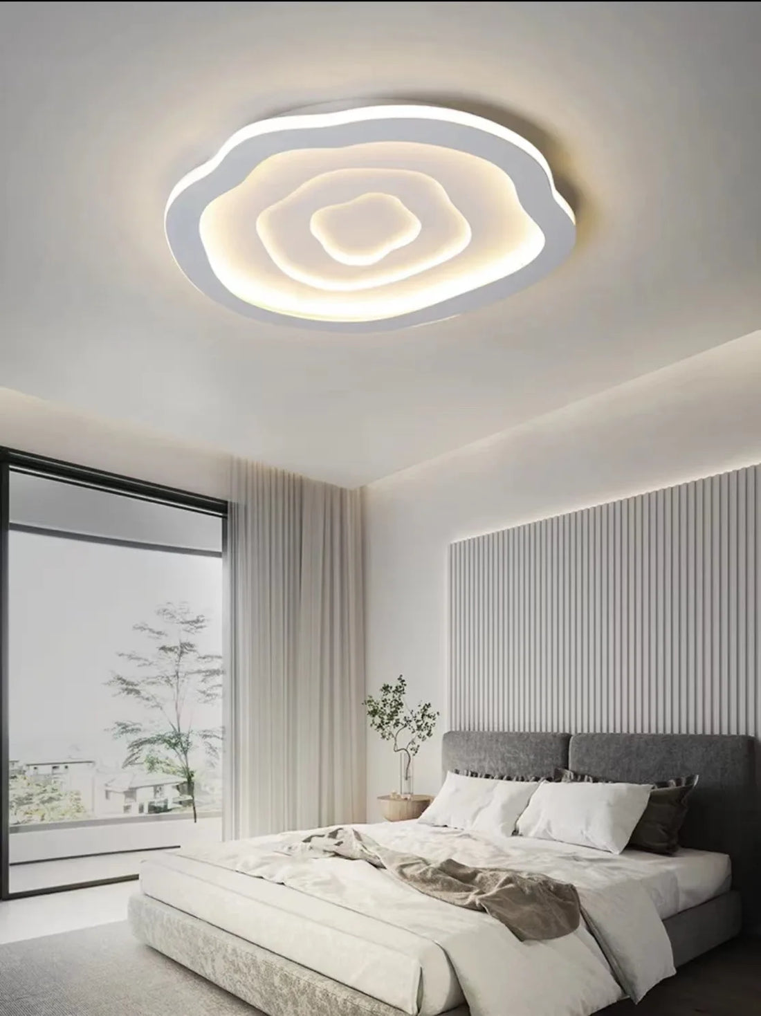 Master Bedroom Lamp Remote Control LED Ceiling Light Modern Home Dining Living Room Decoration Children'sRoom Ceiling Chandelier