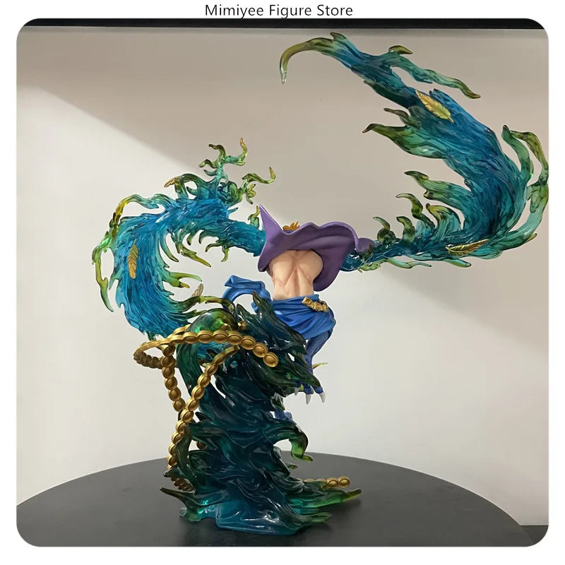 One Piece Marco the Phoenix Flying Pose Whitebeard Pirates 29cm Anime Figure Statue Desktop Decoration Gift