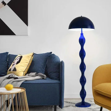 Nordic Mushroom Floor Lamp Black/White/Red/Green Led Floor Light for Living Room Sofa Bedroom