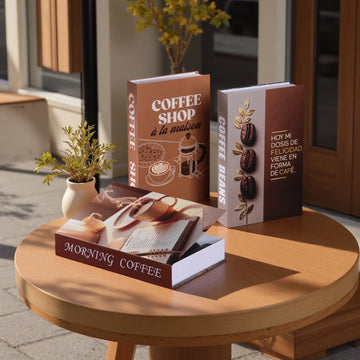 New Luxury Fake Books Home Decoration Remote Control Storage Box Coffee Table Living Room Fashion Home Decoration Accessories