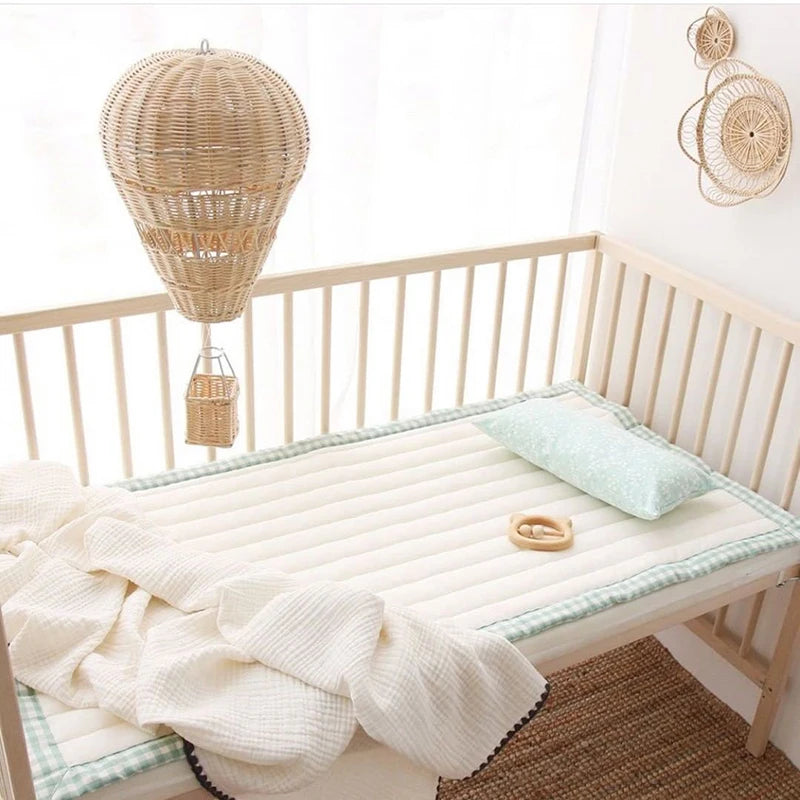 Hand-woven Rattan Hot Air Balloon Ornament for Baby Bedroom Decor Baby Photograph Prop Window Wall Hanging Kawaii Home Decor