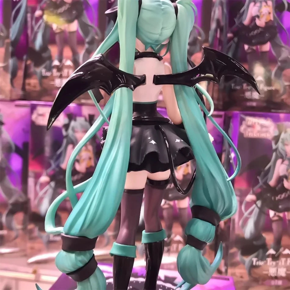 Hatsune Miku Rascal The Raccoon Demon Style 19cm PVC Anime Action Figures Model Collection Toy Gift Pendant Scenery New
