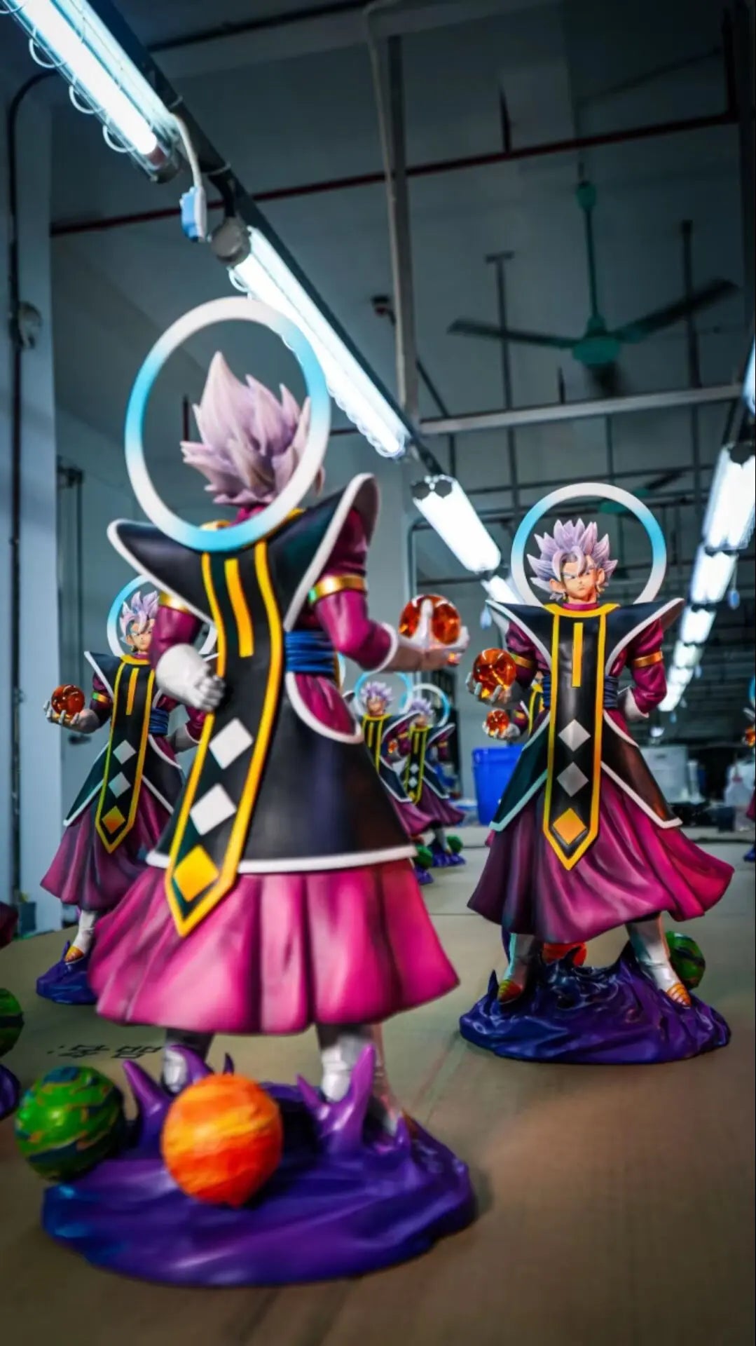 In Stock 37cm JT Toys Dragon Ball Anime Figure Vegetto Figurine Grand Priest Vegetto Figures PVC Collection Model Toy Gifts
