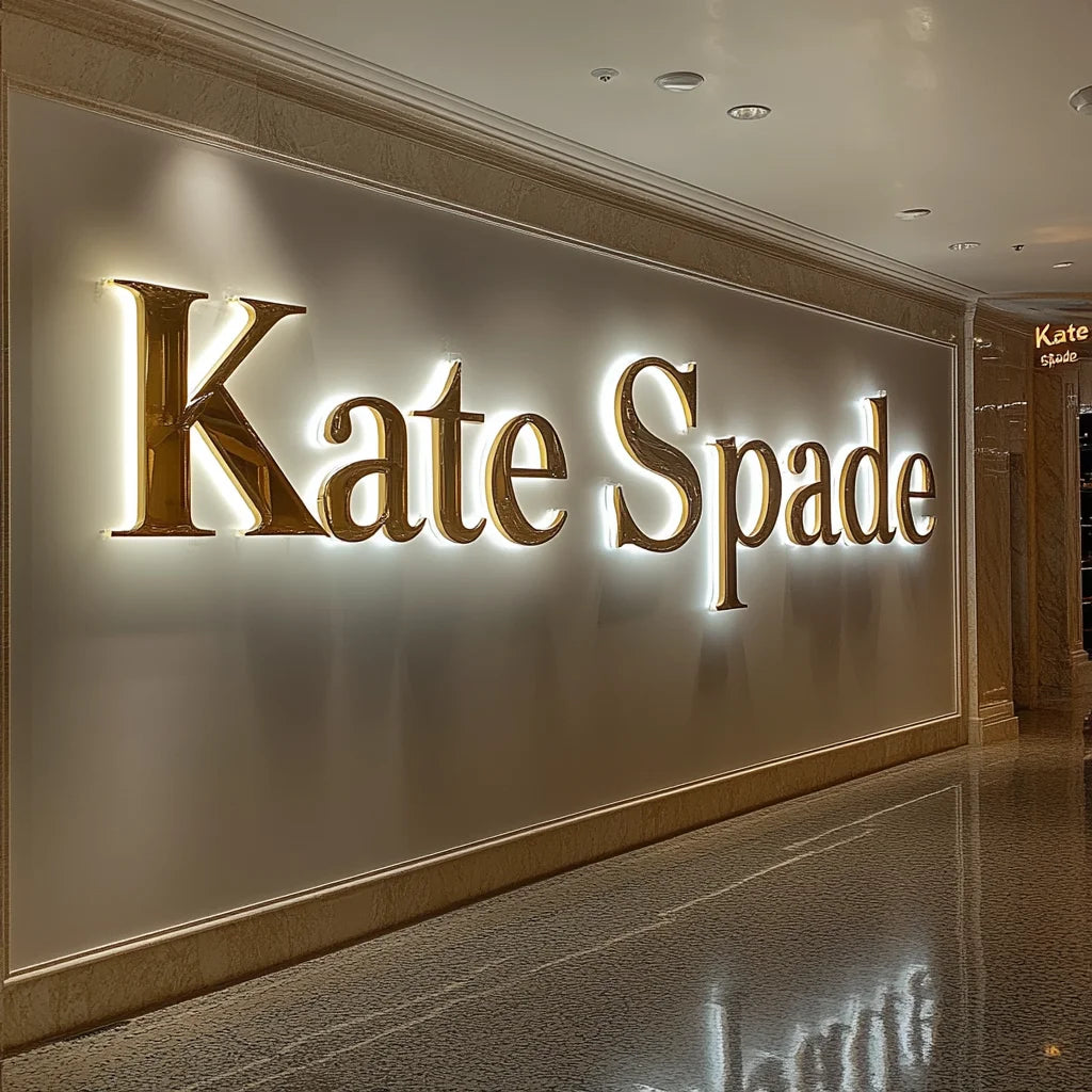 Backlilt 3D Led Storefront Letter Signs Custom Stainless Steel Metal Letters Channel Letter Sign For Buildings Wall