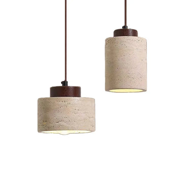 Modern Travertine Stone Pendant Light Versatile In Various Styles Bedroom Dining Room Kitchen Island  Decor lamp Fast Delivery