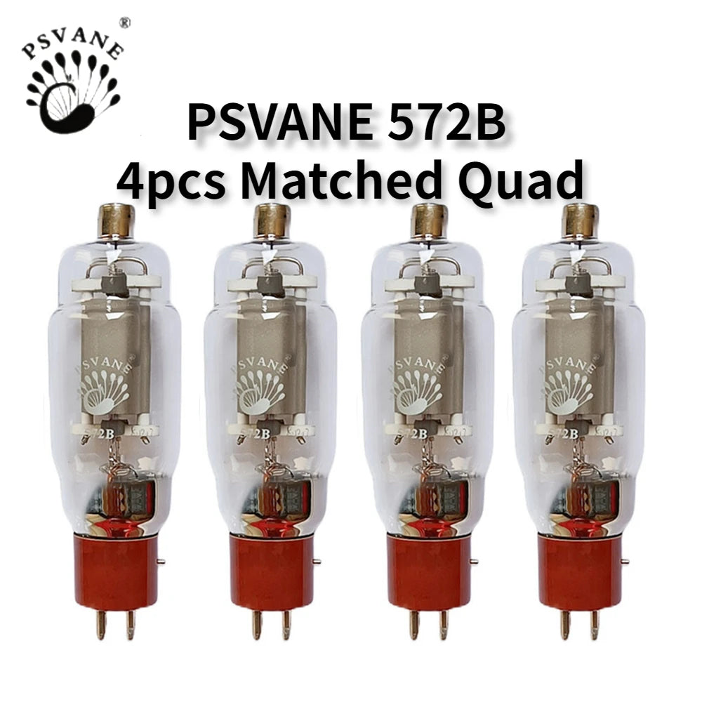 PSVANE 572B Vacuum Tube Replaces 572B HIFI Audio Valve Electronic Tube Amplifier Kit DIY Factory Test and Match Quad