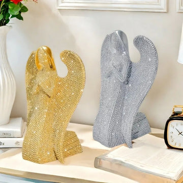 1pc Nordic style prayer angel girl ornament light luxury living room model room creative home decoration