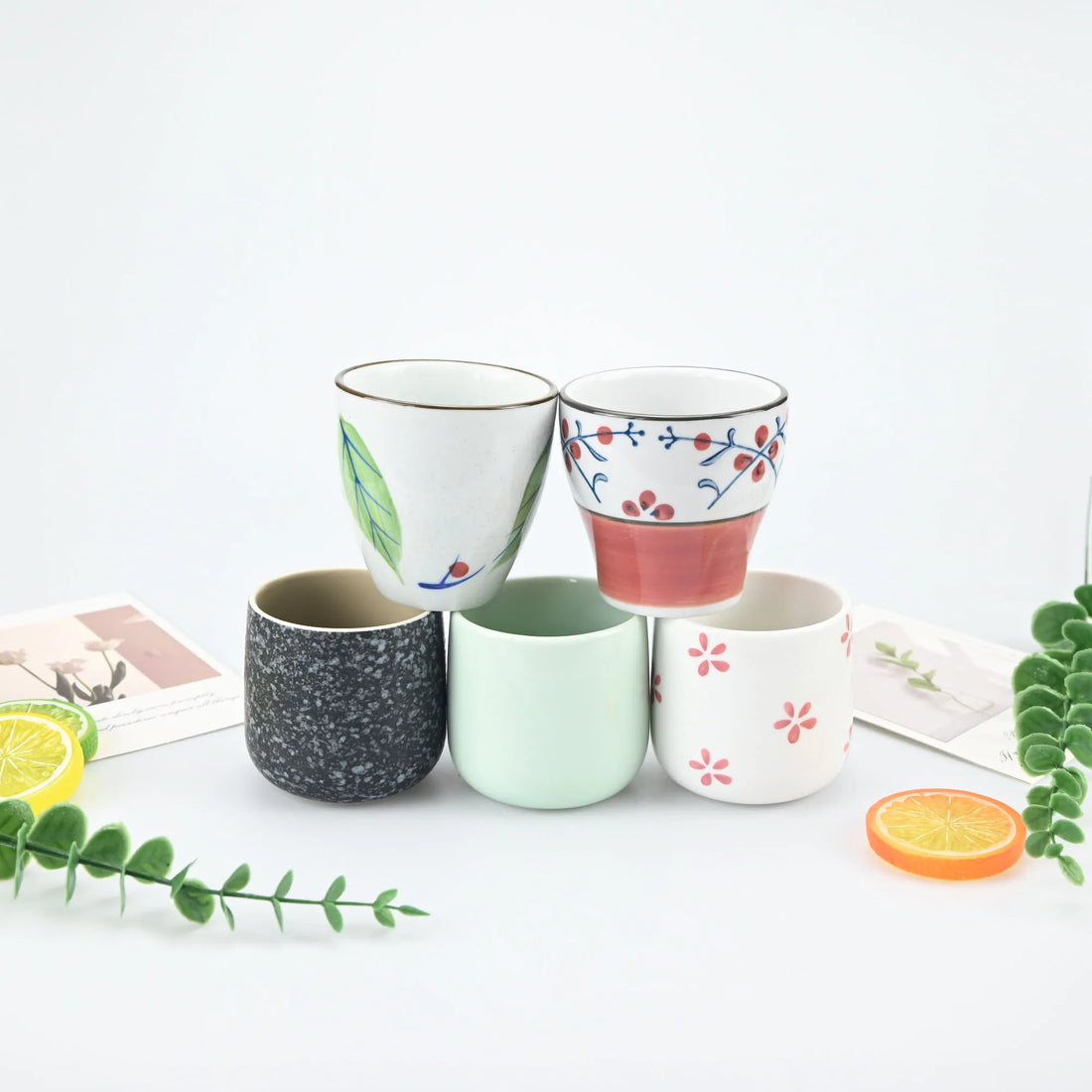 1pcs Japanese style 120ml tea cup, specialty coffee cup, matcha cup, retro ceramic water cup