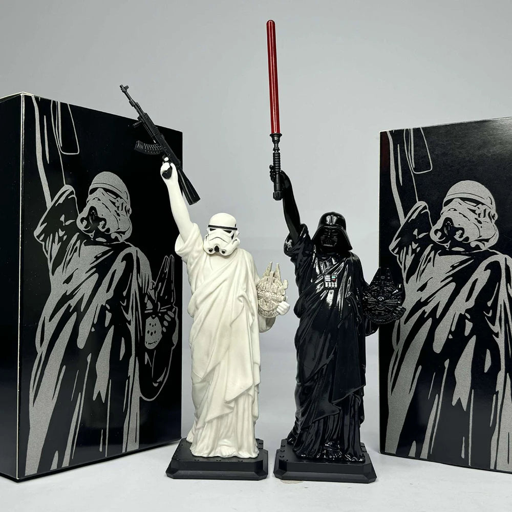 Star Wars Freedom Fighter PVC Action Figure Peaceful Warrior Anime Figure Model Toys Ornament Collection Doll For Birthday Gift
