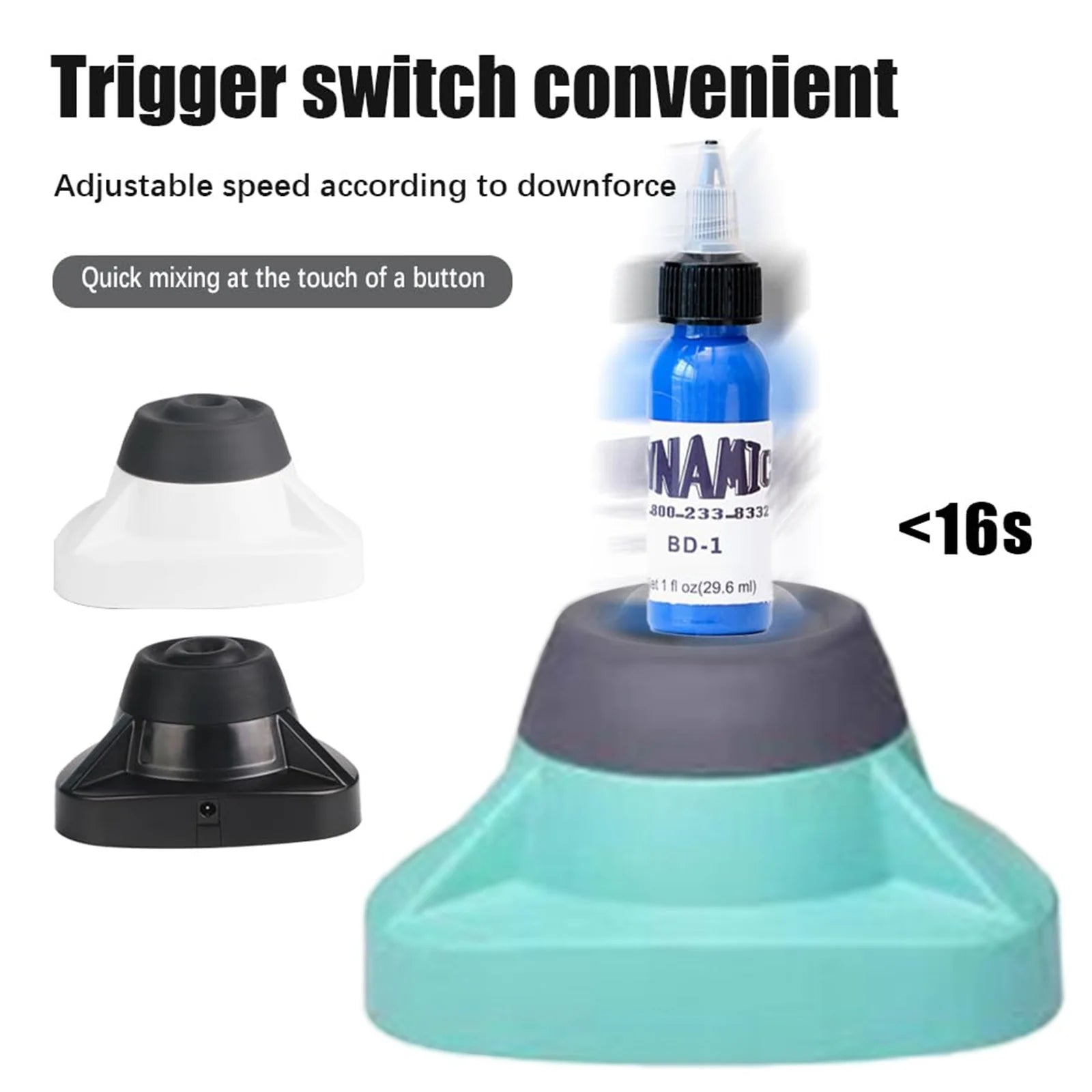 Mini Vortex Mixer 10000RPM Tattoo Ink Pigment Mixer Polish Mixed Shaker Swirl Shake Mixer for Nail Polish tattoo supplies