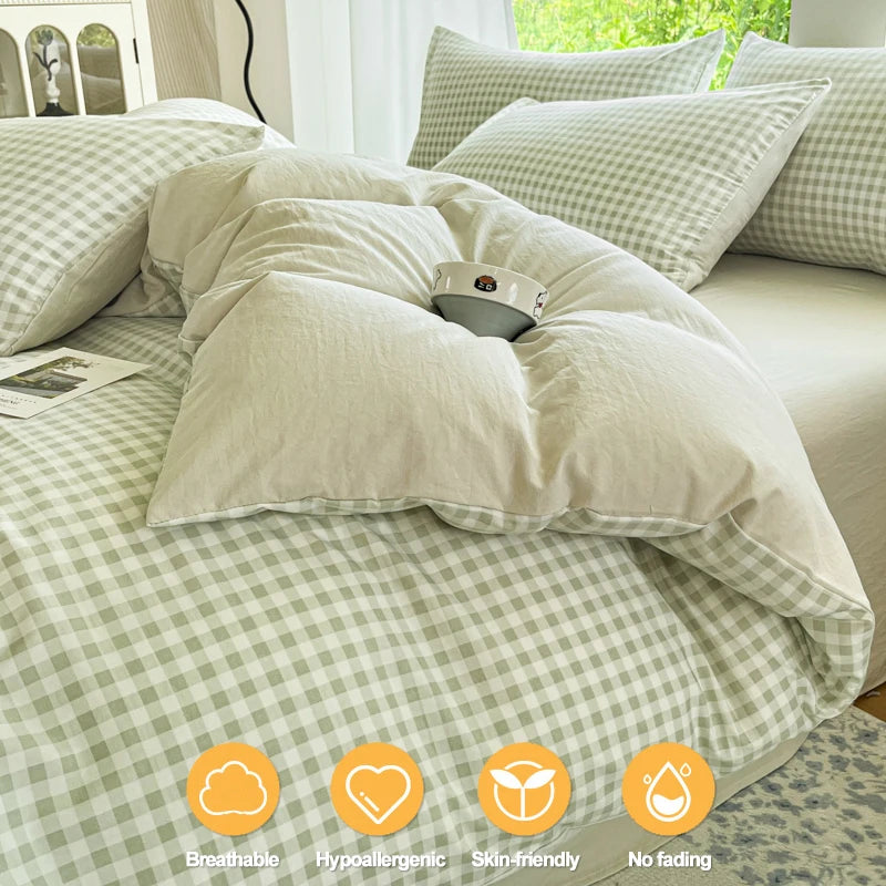 Ultra Soft Luxury Bedding Set - 3 Piece, Duvet Cover Set with Pillowcases, Hotel Quality Cozy and Breathable for All Season