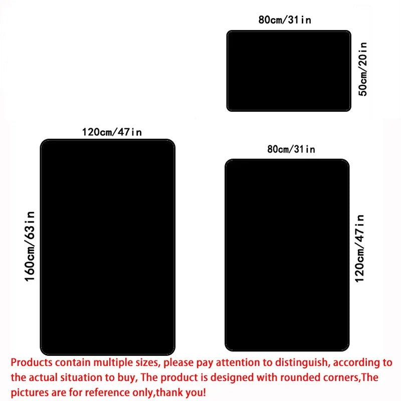 MINISO Pokemon Inspired Large Area Rug living room sofa carpet bedroom bedside sofa floor mat Machine washable home decor rug