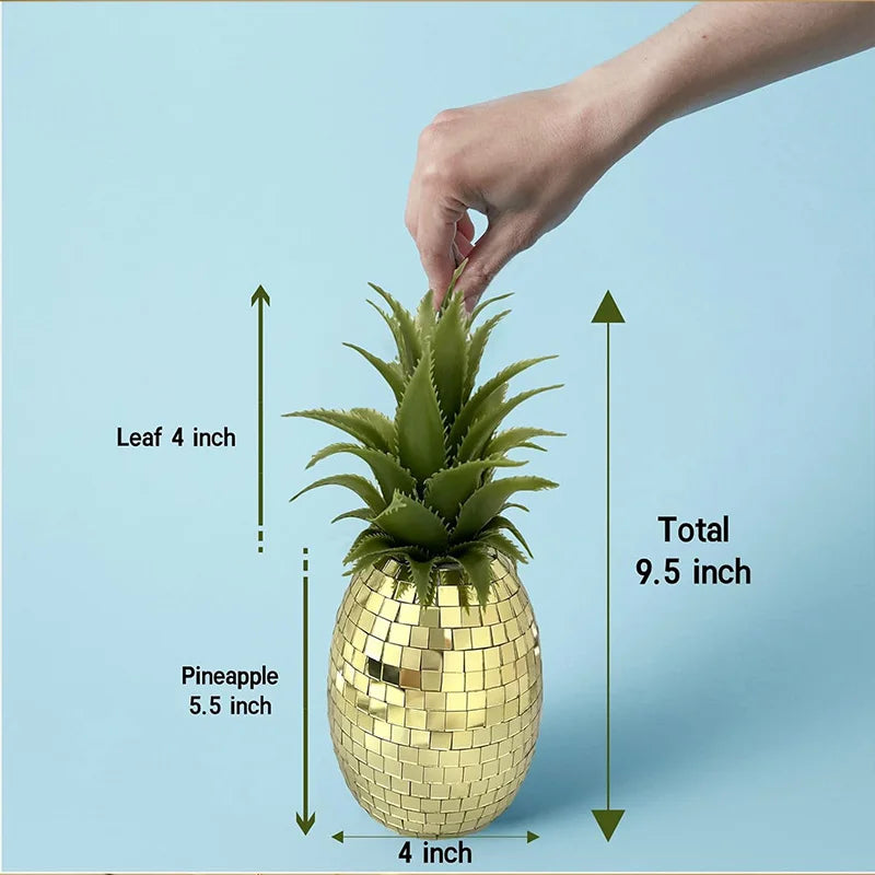 Disco Pineapple Ball Christmas decor disco ball Holidays party mirror reflective ball Bar dj ktv shop Children's festival gifts