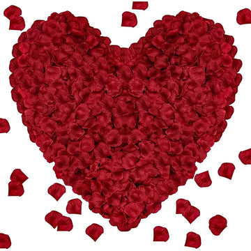 100-10000Pcs Top Colorful Artificial Fake Rose Petals Red White Gold Roses Petal Flowers Romantic Wedding Party Valentine Decor