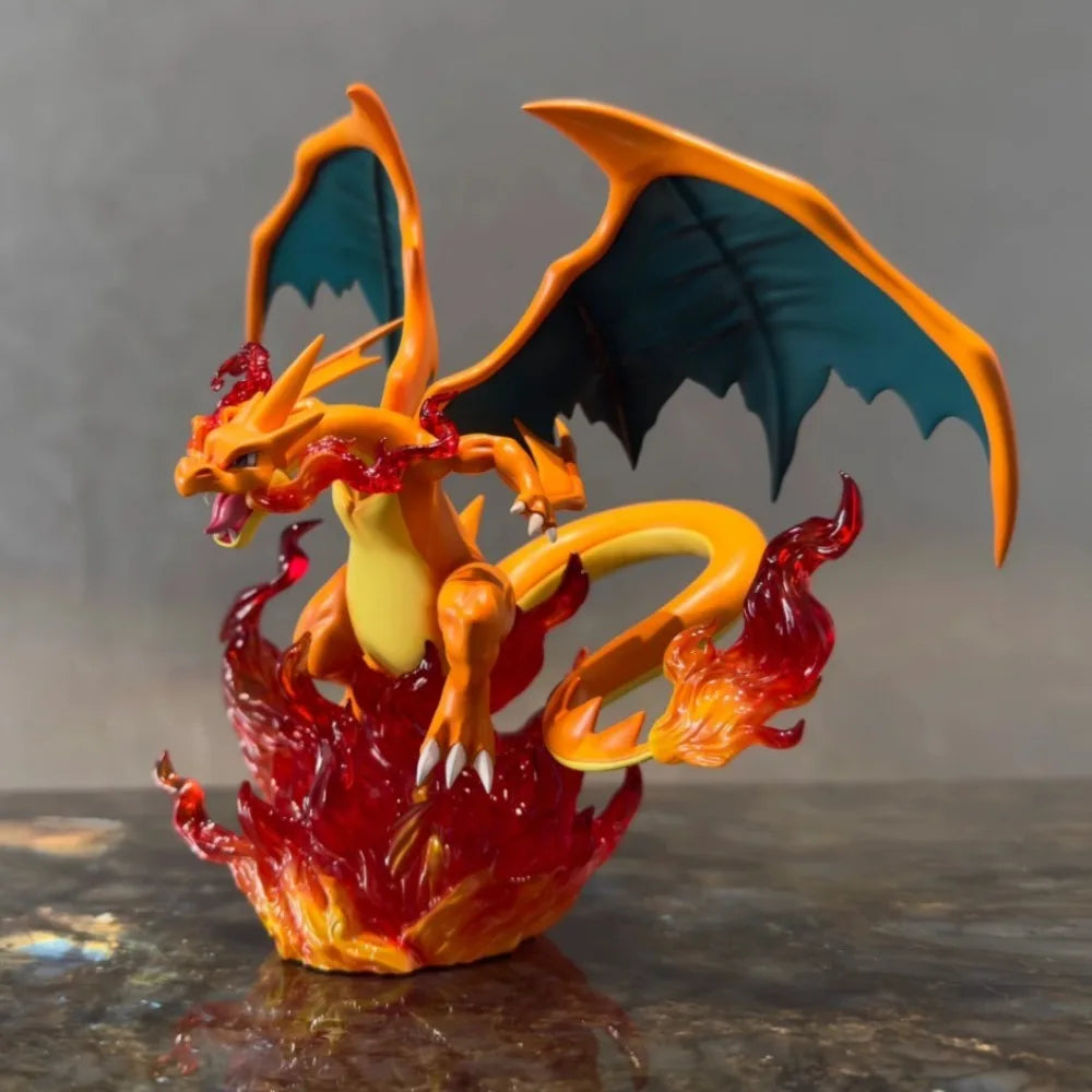 20cm/7.87in Anime Digimon Adventure Figure Charizard Action Figures PVC Statue Collection Model Toys Gifts