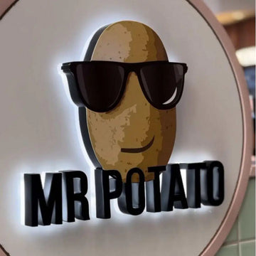 Custom Backlit Logo Signs Light for Business Custom 3D Illuminated Logo Led Light Sign Design