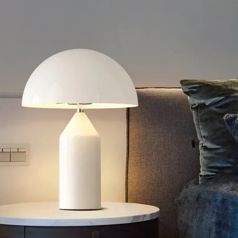 Modern Mushroom LED Table Lamp Nordic Design Eye Protection Light For Living Room Bedroom Study High-end Home Decor