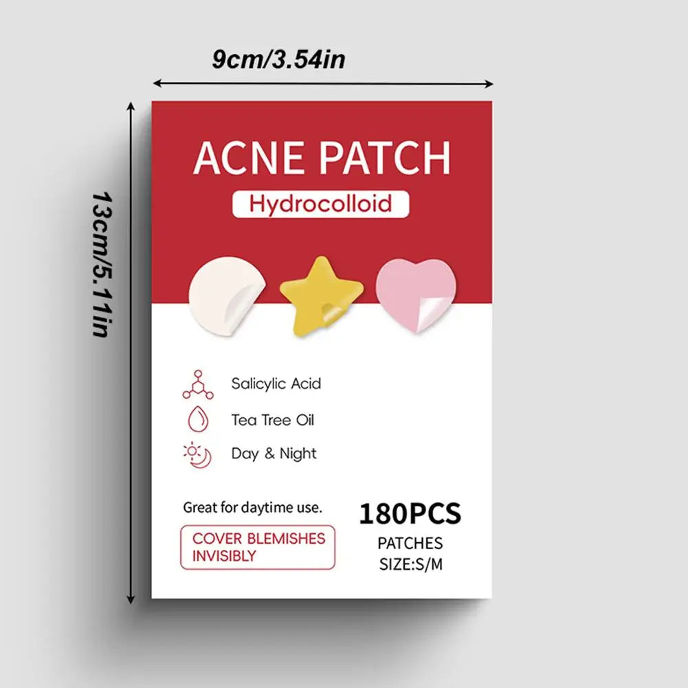180/360pcs Heart Star Acne Patch Blackheads And Closed Comedones Improve Acne Skin Hydrocolloid Acne Beauty Tools Women Cosmetic