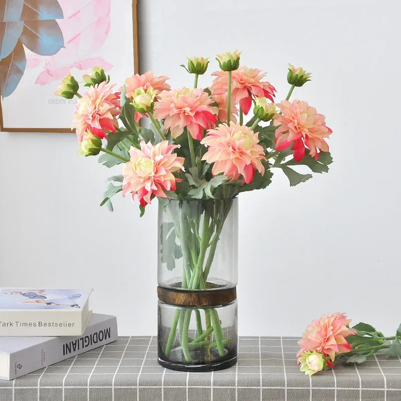 53CM Artificial Flower with Moisturizing Touch Dahua Home Decor Living Room Flower Arrangement Wedding Decoration Silk Flowers