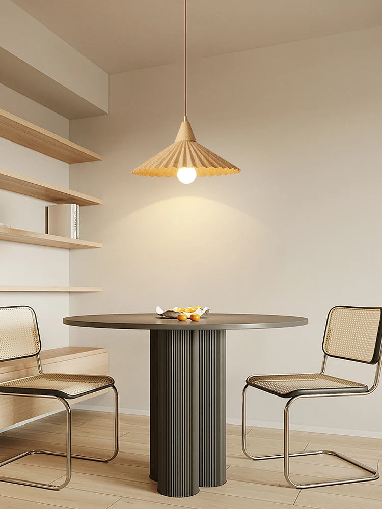 Retro Design LED Pendant Light Dining Room Ceiling Chandelier Lustre Modern Simple Living Room Kitchen Decorate Hanging Lamp