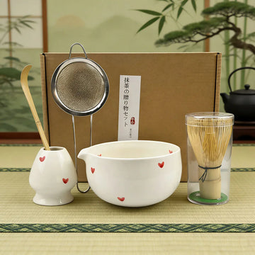 2/4/5/6PCS/Set Japanese-style Matcha Bowl , Spoon, Tea Whisk, Sieve Mesh, Perfect Gift For Ceremony, Traditional Decoration
