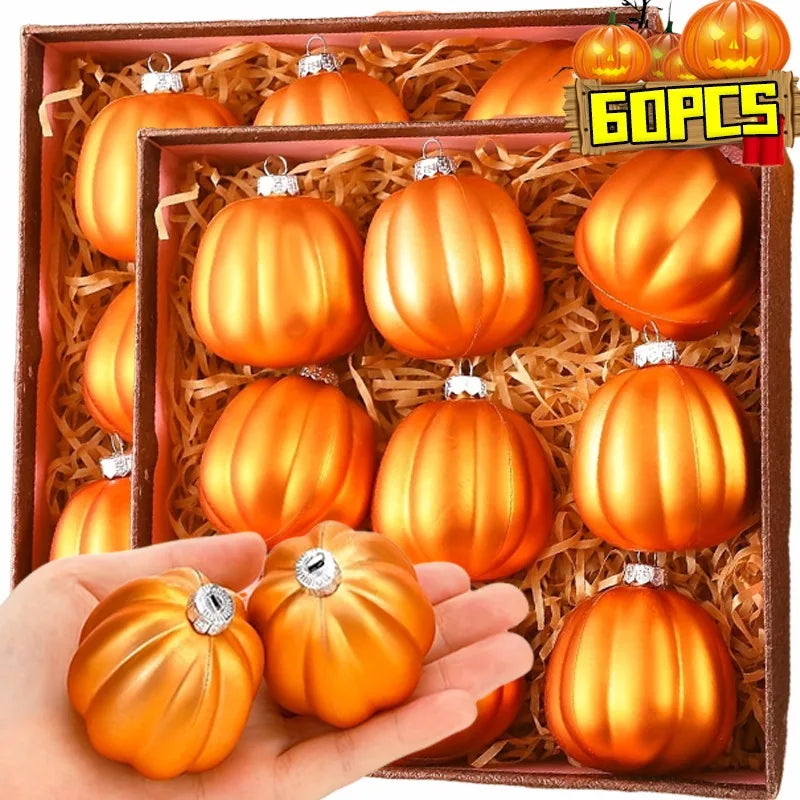 Wholesale Pumpkin Ball Hanging Pendant Halloween Hanging Ornaments DIY Thanksgiving Pumpkin Ball Christmas Tree Party Decoration