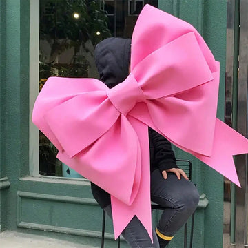 Big Bow Pink Red for or Wedding Arch Bridal Shower Party Birthday Christmas Decoration Door Home Decor Bow Knot