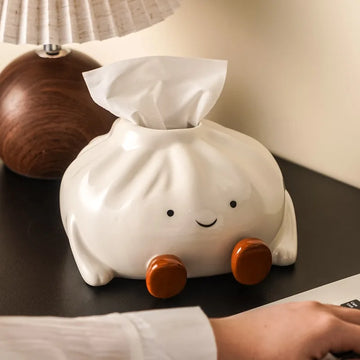 Ins Cream Wind Tissue Box Ornament Light Luxury High-end Living Room Pumping Carton Household Coffee Table Desktop Decoration