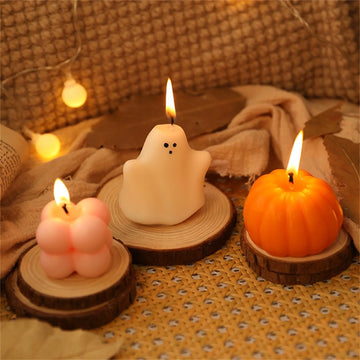 Halloween Ghost Candle Halloween Cartoon Aromatherapy Candle Halloween Party Decorations Candle Atmosphere Home  Decoration Gift
