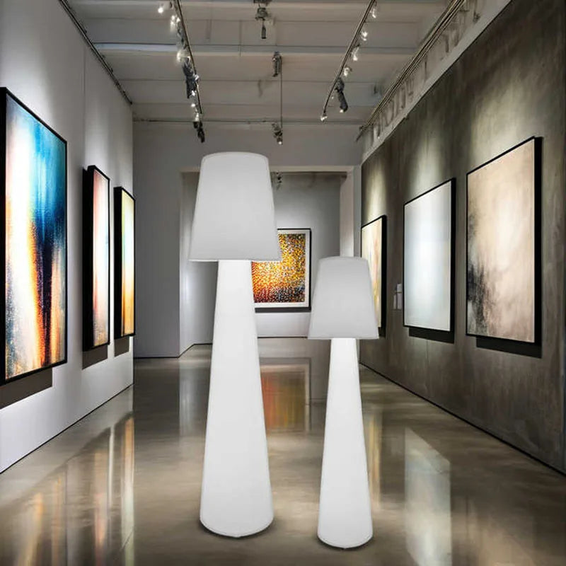 Modern Luxury Outdoor/Indoor Rechargeable/Solar/Plug Landscape Mushroom Light LED Glow High Floor Lamp Home Decoration Lighting