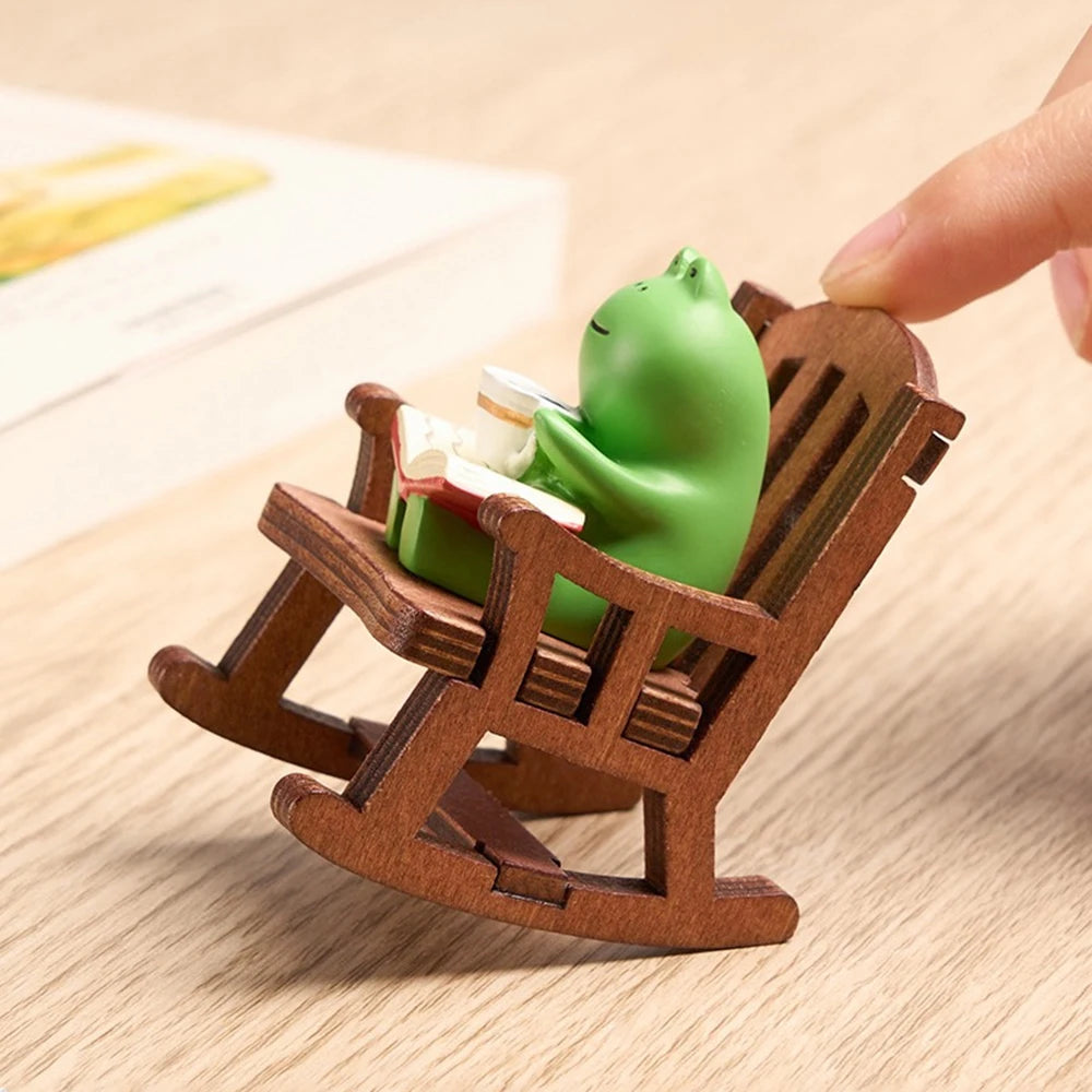 Cute Mini Healing Home decoration Ornaments Home Decor Items Wall Shelf Display Case Figures Storage Shelves Desk Accessories