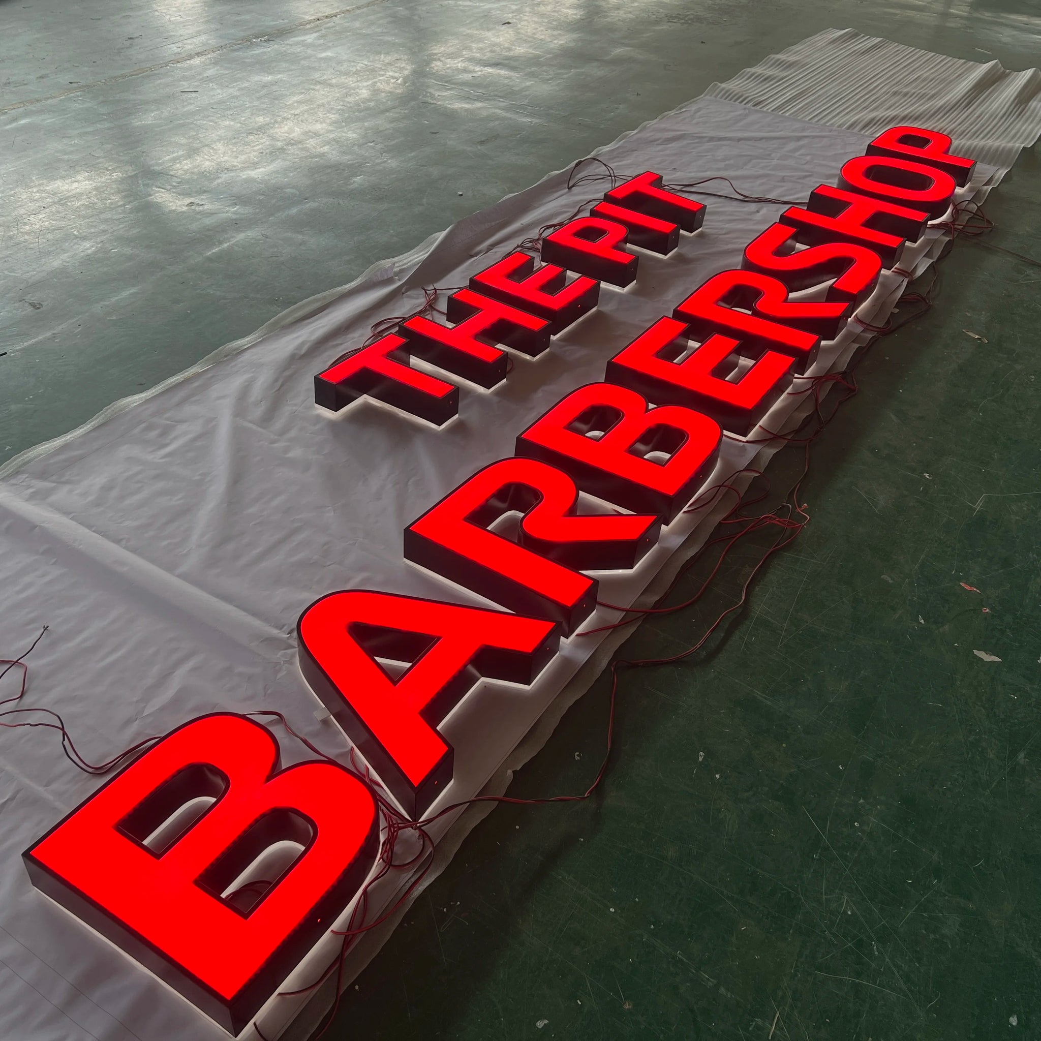 Custom 3d Led Business Signs Outdoor Advertising 3d Led Letter Signs Design for Business Store Front Sign Boards for Shops