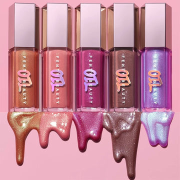 Fenty Beauty Gloss Bomb Lip Glaze Multi-color Moisten Shine Glitter Lip Plumper Makeup Beginner Liquid Lipstick Makeup Cosmetics