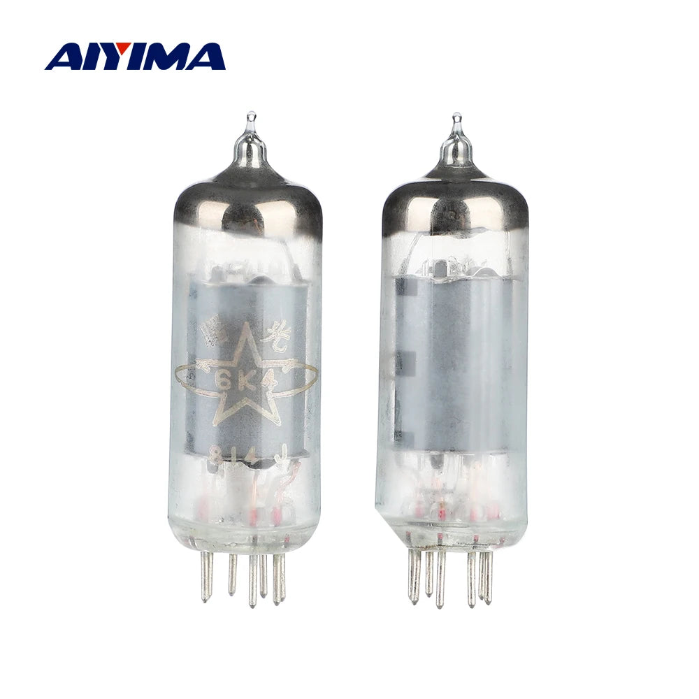 AIYIMA 2Pcs 6K4 Tube Electronic Tube Valve Vacuum Replacement 6AK5/6AK5W/6Zh1P/6J1/6J1P/EF95 Tube Amplifier Preamplifier