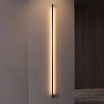 Modern Minimalist Long Wall Lamp LED Wall Mounted Light Indoor Living Room Bedroom Background Lamp Home Decora Fixtures 110/220V