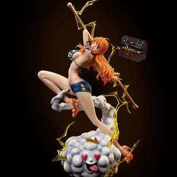 30cm One Piece Anime Figure Nami Hot Girl Action Figurine Hentai Pvc Statue Model Room Collection Decoration Toys Ornaments Gift