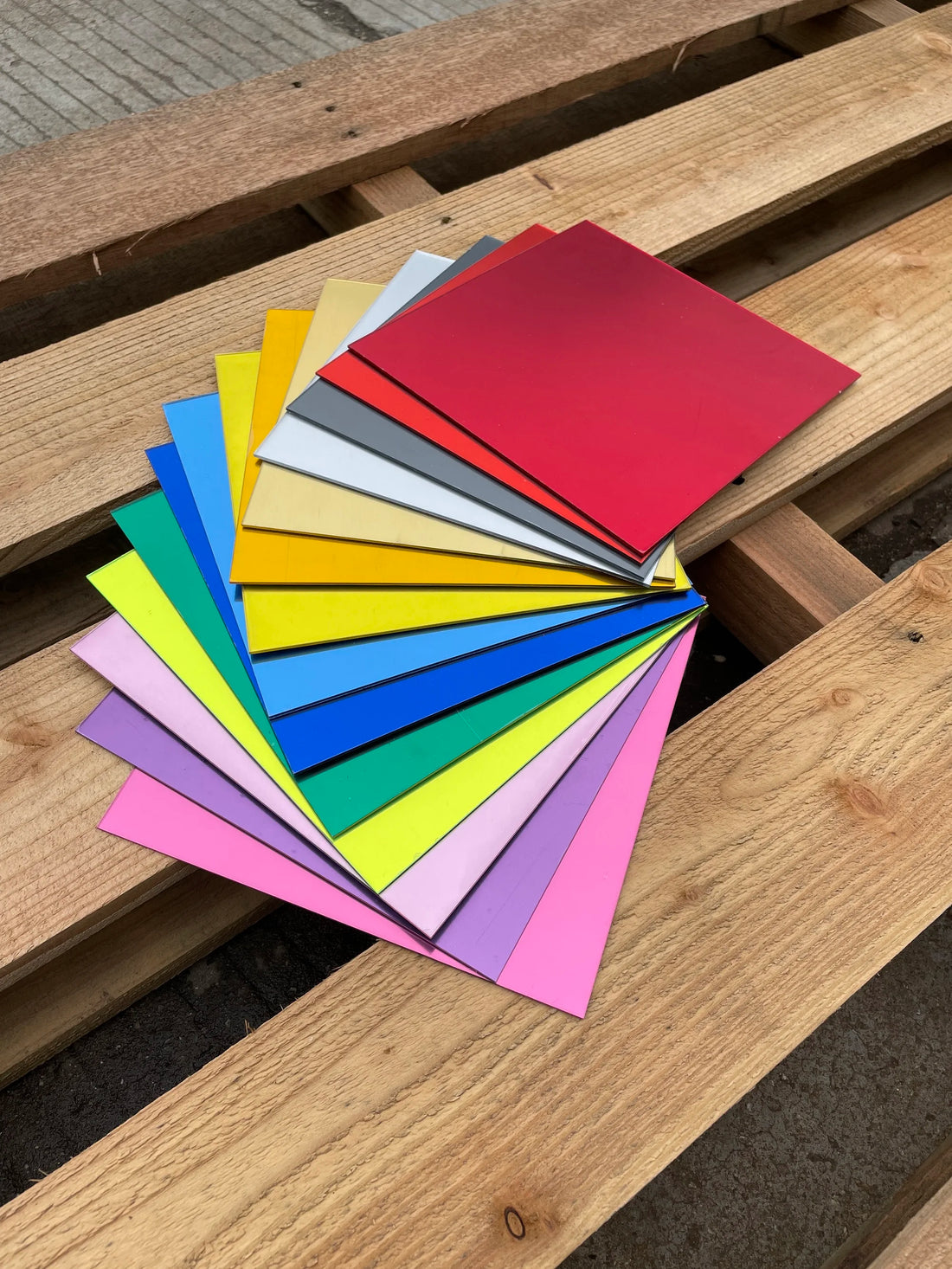 Square Colorful Acrylic Mirror Sheet Harmless For Wedding Coaster Display Photo Props Home Wall DIY Decor Board 300*300*1.6MM